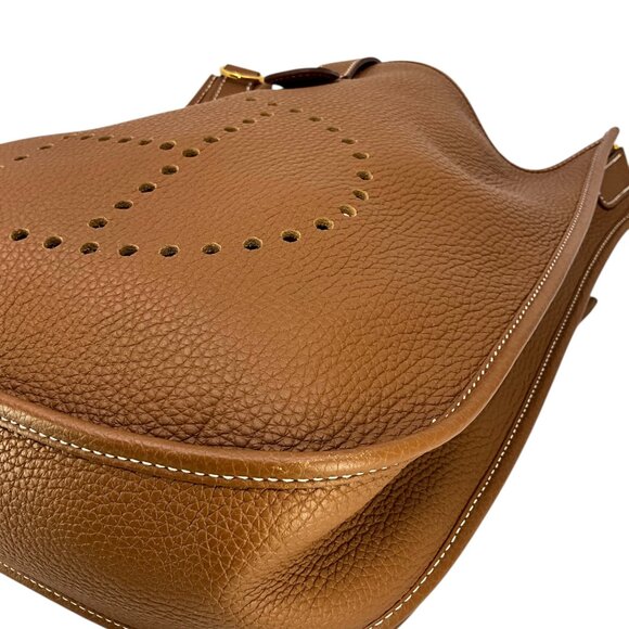 Hermes Evelyne III Taurillon Clemence GM Crossbody Bag - Picture 8 of 12